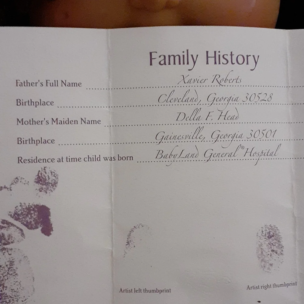 Cabbage Patch doll - Picture 11 of 11